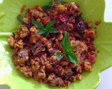 Foto langkah ke 4 dari resep Sambel tempe ikan asap kemangi.