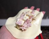 Foto del paso 2 de la receta: Agnolottis de jamón y queso - ¡Súper FÁCILES! 🥠