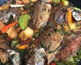 Foto langkah ke 4 dari resep Ikan Mujahir Cabe Hijau.