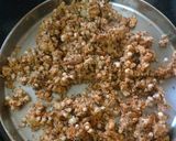 A picture of step 1 of Sabudana khichdi pakode leftover.