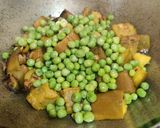 A picture of step 5 of Baingan ki Sabzi with Matar.