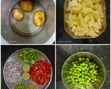 મુંબઈ સ્ટાઈલ તવાપુલાવ (Mumbai Style TavaPulao Recipe In Gujarati રેસીપી સ્ટેપ3ફોટો