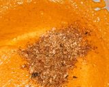 A picture of step 4 of Plain Local palm oil moi moi.