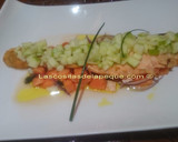 Foto del paso 4 de la receta: Salmón con crujiente de manzana granny smith