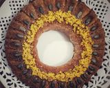 Foto del passaggio 9 della ricetta Ciambella di pane al cioccolato, mandarini e cannella 🌷
