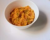 A picture of step 9 of Sweet Potato Halwa.