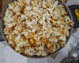 A picture of step 4 of Perfectly popped sweet Popcorn.