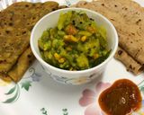 A picture of step 8 of Potato Masala for Dosa.