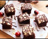 Foto langkah ke 8 dari resep BROWNIES COKLAT Panggang Klasik no Mixer untuk adik tersayang :).