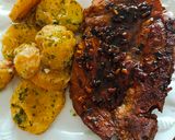Foto del paso 5 de la receta: Chuletas al sillao con patatas a la importacia