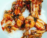 Hình bước làm 3 của món Cháo ếch singapore