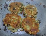 A picture of step 4 of Potato Sabudana Cutlets.