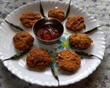 A picture of step 11 of Vidharbha special Nagpuri spicy mix Dal vada.