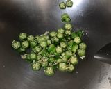椒麻鹽滷豆腐燴秋葵的食譜步驟2照片