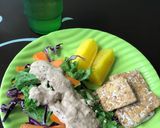 Foto langkah ke 3 dari resep Pecel Sehat & Tempe Bakar (Menu JSR).
