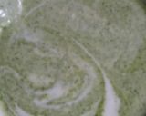 A picture of step 3 of Coriander raita🌿.