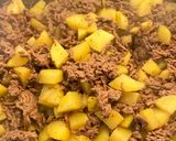 Foto del paso 1 de la receta: CARNE RANCHERA EN SALSA DE MORITA 🧡