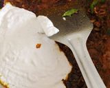 A picture of step 6 of Shahi Brinjal Salan.