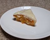 A picture of step 5 of Eggless carrot cake (with whole-wheat flour).