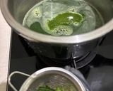 Foto langkah ke 2 dari resep Puding Cokelat Pandan.