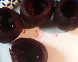 A picture of step 3 of Stuffed Beets.