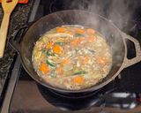 A picture of step 4 of Scrappy Soup.