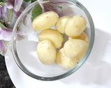 A picture of step 1 of Mexican Potato Bites.