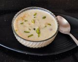 A picture of step 5 of Sweet potato basundi.