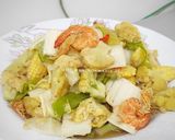Foto langkah ke 5 dari resep Capcay udang.