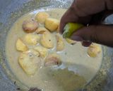 A picture of step 8 of Kaju vale aloo.