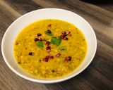 A picture of step 7 of Creamy Sweet Potato and Wheat Berry Soup.