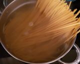 A picture of step 1 of Holmestead Cookin': Broccoli Chicken Pesto Pasta.