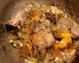 Foto del paso 5 de la receta Jarrete con hinojo y patatas baby al curry