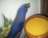 A picture of step 3 of Mango shake.