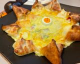 A picture of step 6 of Star Pizza.