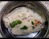 A picture of step 5 of Rava upma sooji.