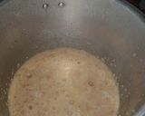 A picture of step 4 of Wheat porridge made with jaggery (gur).
