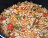 Foto del paso 5 de la receta Fideos con solomillo de cerdo y setas