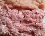 A picture of step 1 of Tawa kebab.