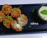 साबूदाना चीज बॉम्स रेसिपी चरण 9 फोटो