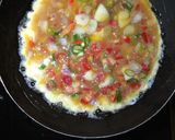 Foto langkah ke 4 dari resep Telur dadar gobal gabul #kakilimarasabintanglima#semarakramadan.
