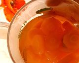 Une image de l'étape 2 de Jus orange carotte.