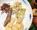 Hình bước làm 1 của món Thịt Ba Rọi Kho Mắc Khén
