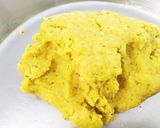 A picture of step 7 of Coconut's Colourful mathri and namakpare.