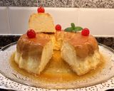 A picture of step 16 of Cream Cheese and Sweetened Condensed Milk Flan.