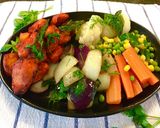 A picture of step 3 of Chicken Sizzler With Herbs.