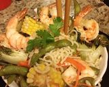 A picture of step 6 of Spicy Shrimp Ramen Bowl.