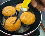 तिरंगा कटोरी ढोकला(tiranga katori dhokla recipe in hindi) रेसिपी चरण 14 फोटो