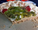 Foto del paso 7 de la receta: Tarta de crema y kiwi 🥝 para el calendario