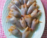 Foto del paso 9 de la receta: Chipirones rellenos a la plancha con toque de limón encurtido